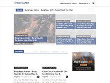 Tablet Screenshot of netgamix.com